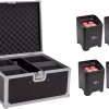 Eurolite_Akku_UP4_LED_Spot_mieten_Beleuchtung_Set 8er-Set Akku LED Uplights – Eurolite UP-4 QCL Entry (inkl. Transportcases)